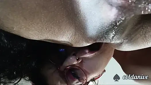 Sexy woman gives husband anal blowjob pt1 prostate masturbation with tongue and fingers