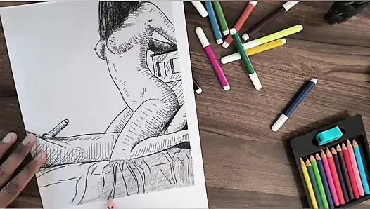 Cewek pakistan quet dan pacarnya lagi di luar ruangan demi pekerjaan