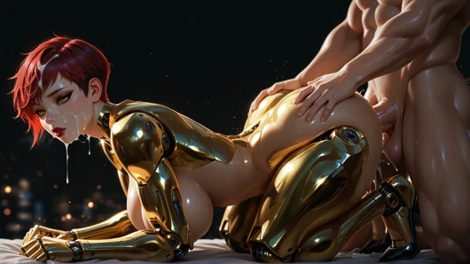 Rough Sex With A Redhead Sex Bot Beauty - ATKINS HEAVEN