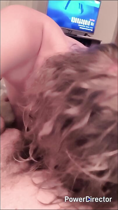 Big gets her licked