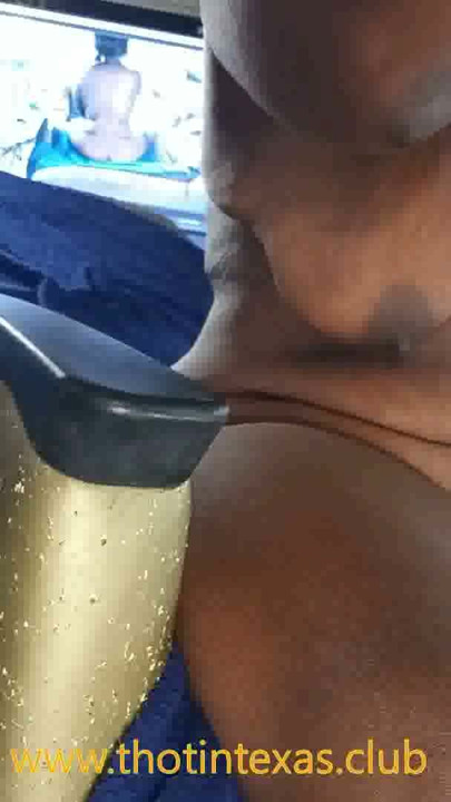 Thot in Texas - Open Legs Ebony Shaved Pussy Black Ebony | Clip 1