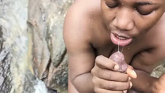 Busty MILF Wanted a My Dick at the Village Stream and She Took It Like a Bitch She Is
