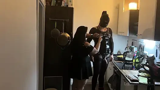 Kitchen Fetish Squirting Madness - Mature Sluts Drenched Everywhere