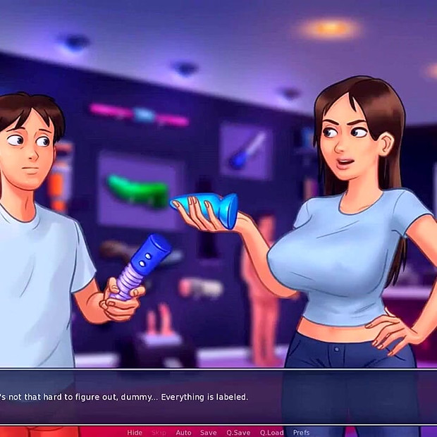 Saga estivale : un demi-frère aide sa demi-sœur à acheter des jouets sexuels et se termine par une tarte à la gorge inattendue, épisode 62