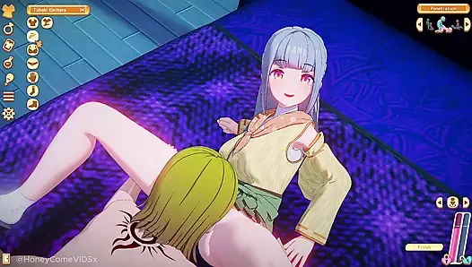 HoneyCome - Kawaii tubaki - voller sex - unzensiert