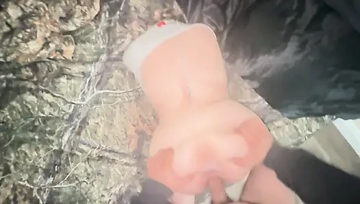 Раком с возбужденной шлюшкой-толстушкой в любительском видео от первого лица