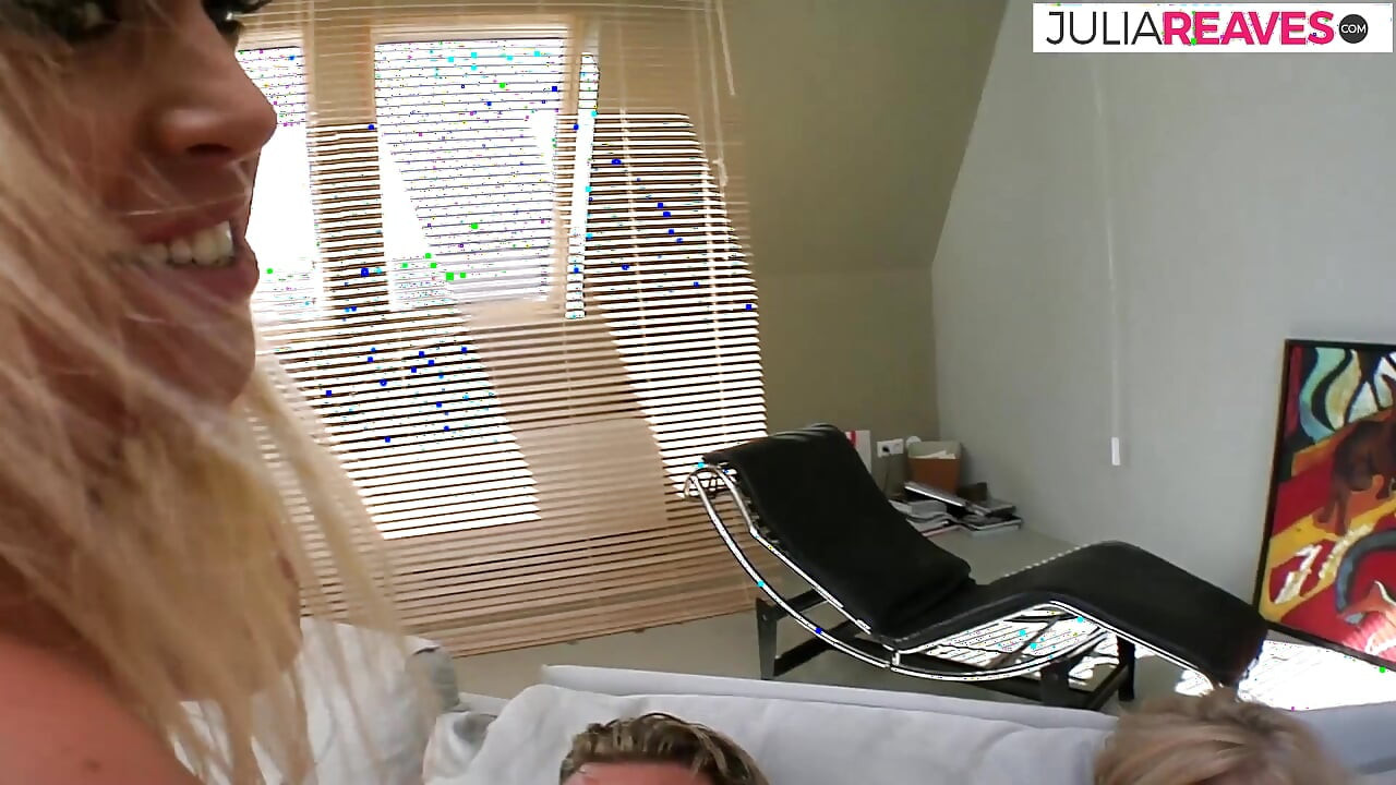 Hot girls suck a huge cock then get fucked in turns on the sofa