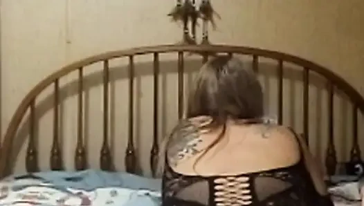 Pertunjukan webcam rahasia istriku