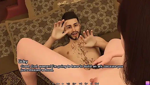 Horny Landlord Sex With His Guest, The Girls Staff Will Hear Fucking Noises In Guest House