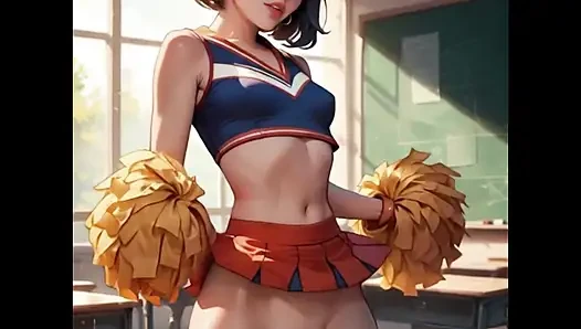 MY FRIENDS TAKE TURNS HAVING SEX WITH MY GIRLFRIEND WITH SMALL TITS, CHEERLEADER AND A PERFECT BODY
