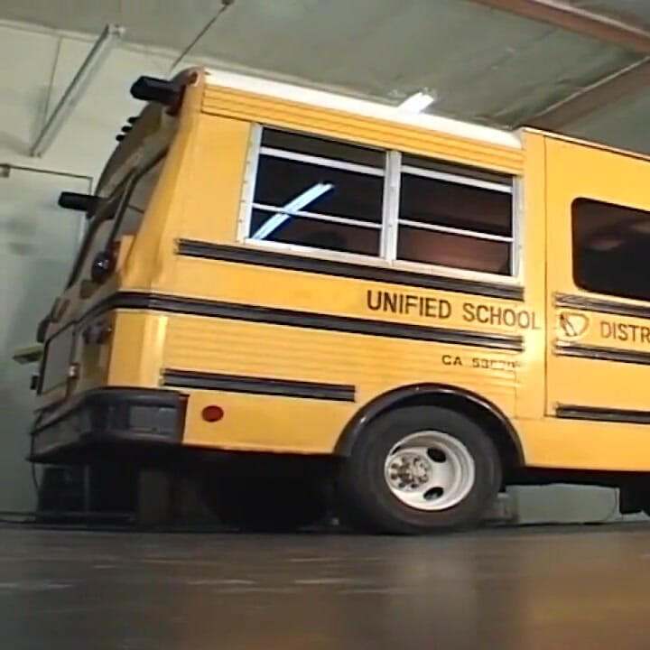 Pig Tailed Teen Gets Fucked on the Bus