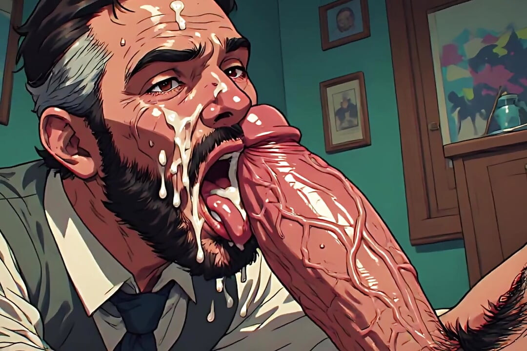 Classy Guys Facial Blowjobs