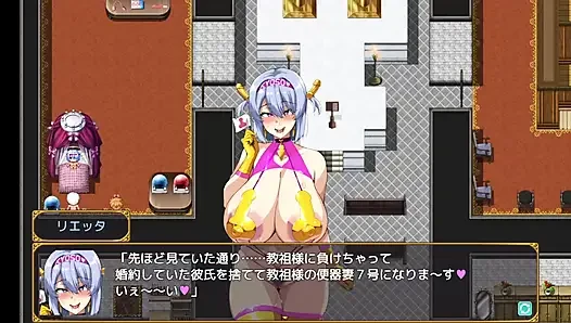 Big Breasts Party NTR  Rietta Shot Dick Comparison dildo big dick anal a...