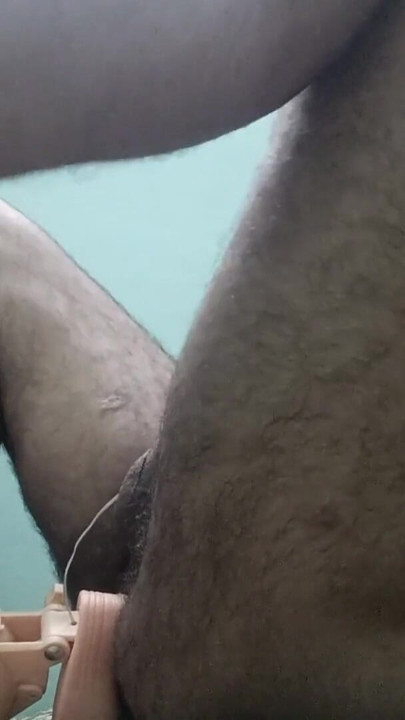 Indian desi man enjoy masterbation show with neighbour uncle and dildo vibrator | Clip 1
