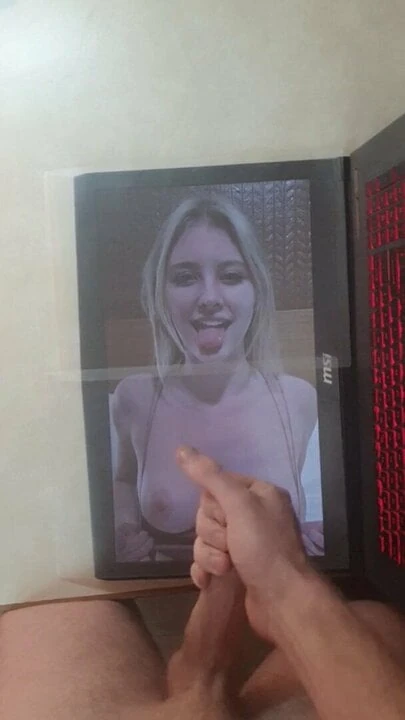 Cumtribute for Melody Marks - HUGE LOAD