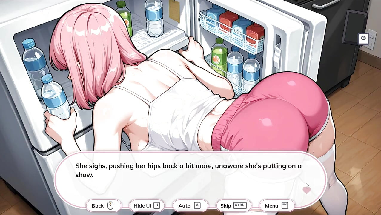 Allein mit meiner Halbschwester, Hentai Taboo, Folge 4, nackte Überraschung im Flur, ganz tropfend!