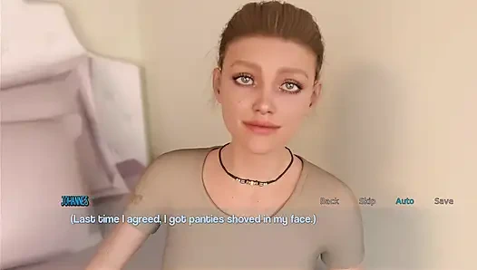 Идеальная фотография #7 Я схватил за задницу шалаву Sabrina, она лежала