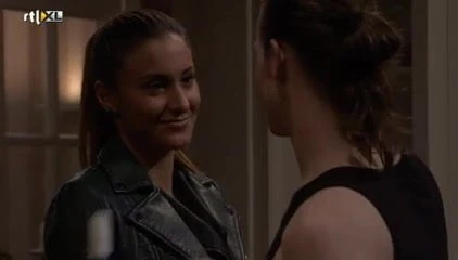 Women In Leather Jacket