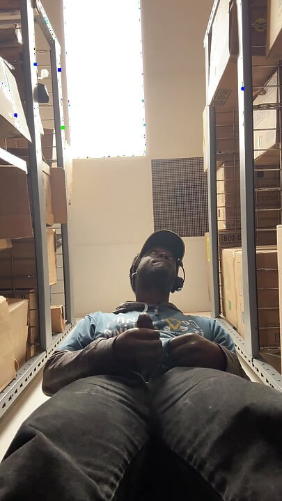 Gooning Out This Fat Load Of Nutty Nut While I'm At Work