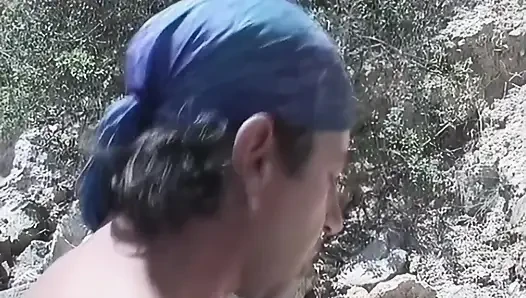 Pregnant Leyla Sucks a Hard Cock in Turkey