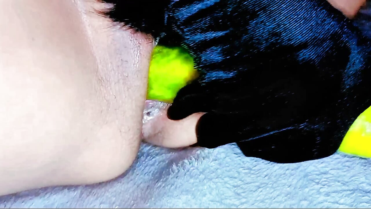 Bella Khalifa Dildoing A Big Cucumber Like BBC To Check Her Meaty Pussy SReady To Fuck With Big Black Cock