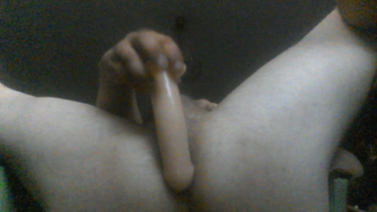 My ass and dildo