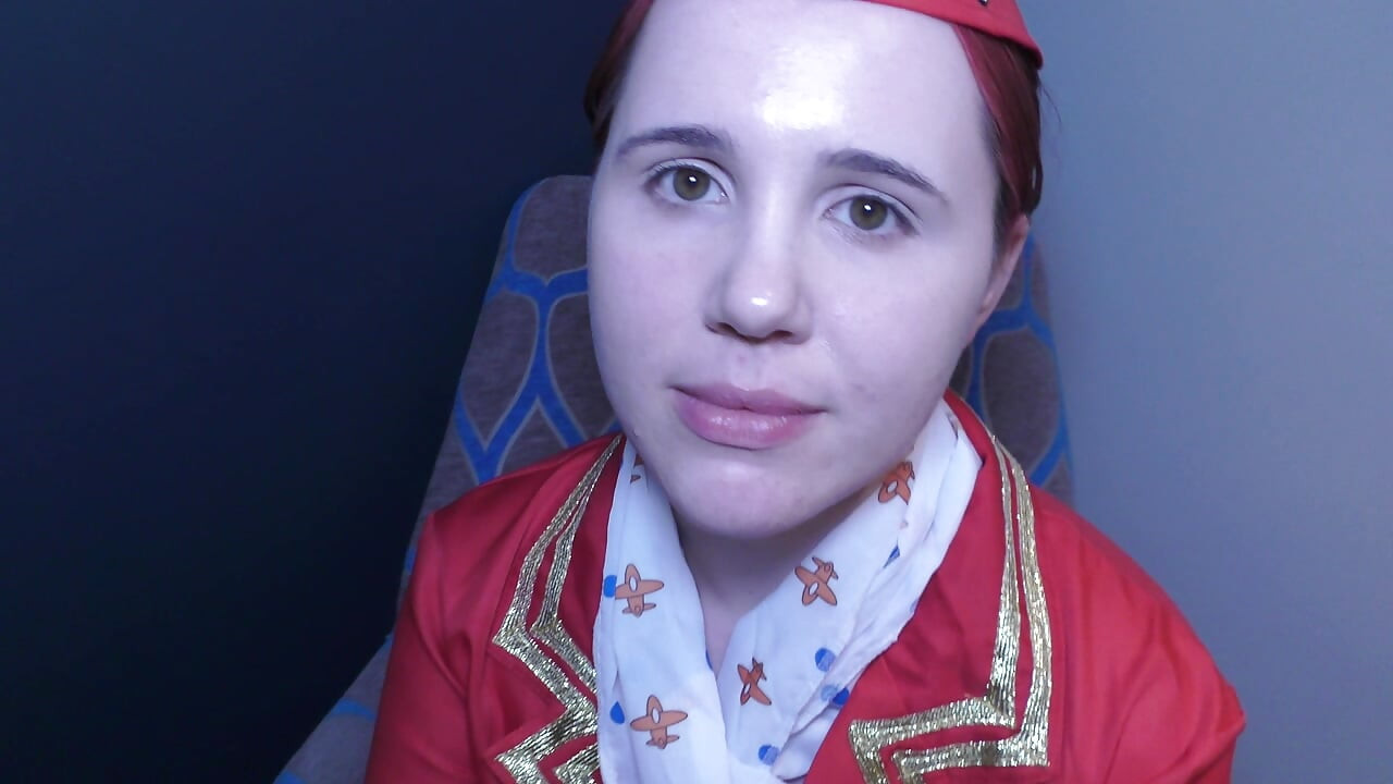 Tímida aeromoça inglesa primeira vez bbc