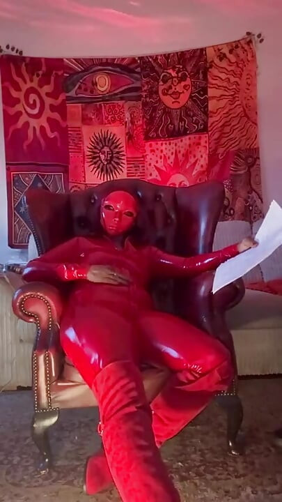 Roter Satin