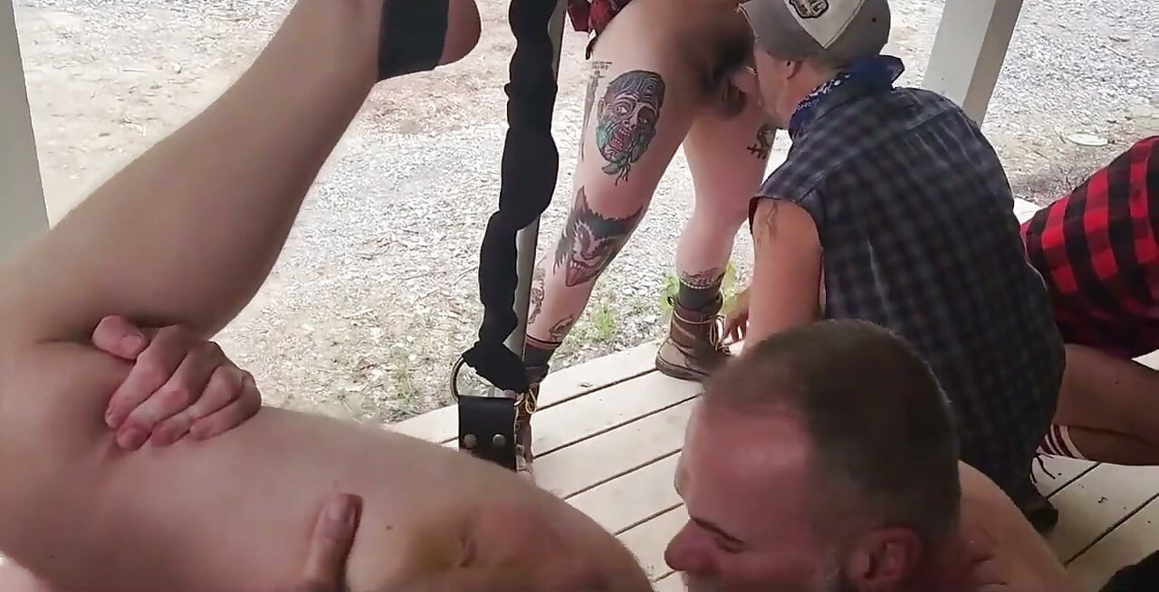 Logan Stanley's Plaid Clad Gangbang!