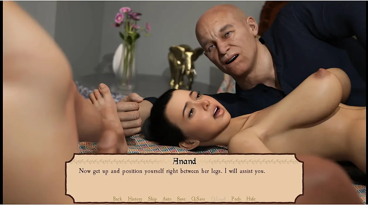 Short Ntr Stories - Strange Tradition - Gameplay -part 2 - Cheating Wife Enjoys Kissing in Front of Her Husband