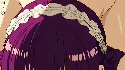 Минет папоротника и глубокая глотка, взрыв спермы!