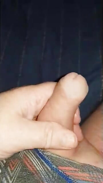 Lying on the Sofa and Jerking off Me It's so Good You Dream of Some Good Play with Someone Else's Cock