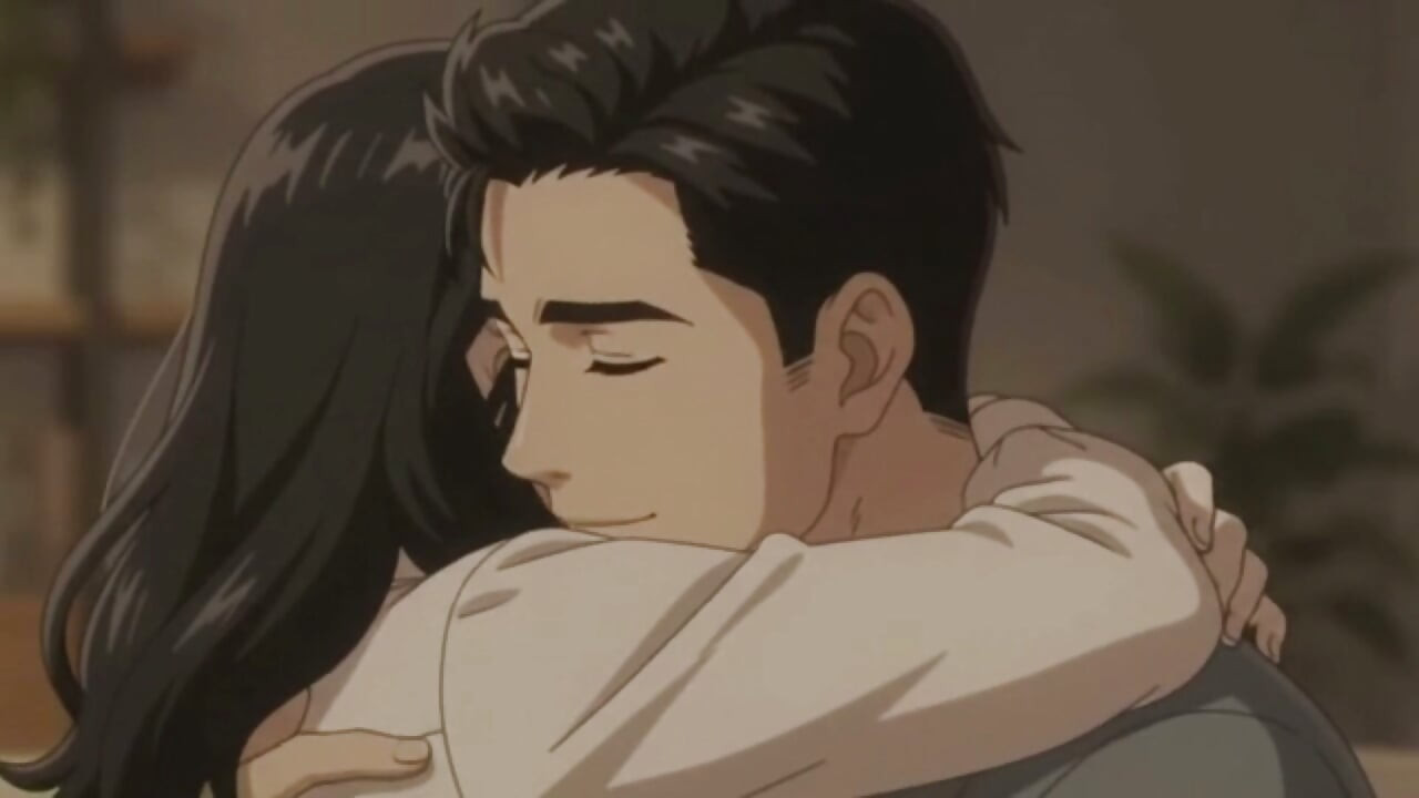 Stepmom feel tired stepson help his for relaxing when dad is out