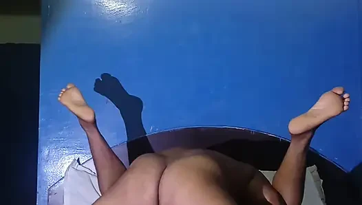 My wife and me