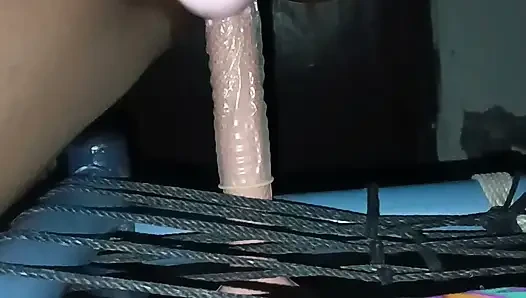 Sister-in-law put the bat in the chute today