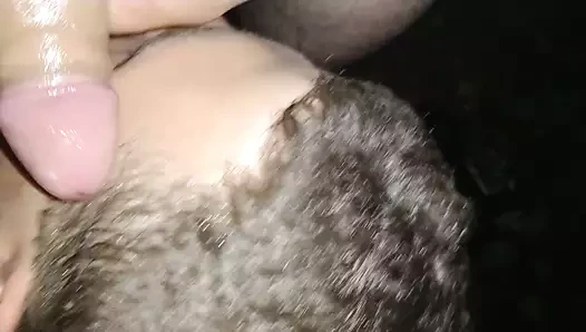 Belgian porn video – public sucking in the woods, again...