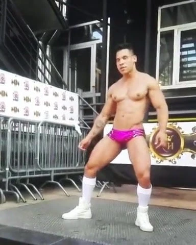 Latino pink dance