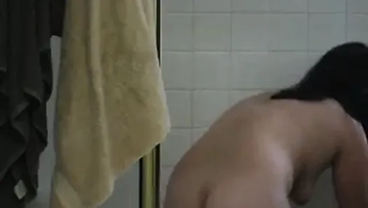 Asian Slut in Shower