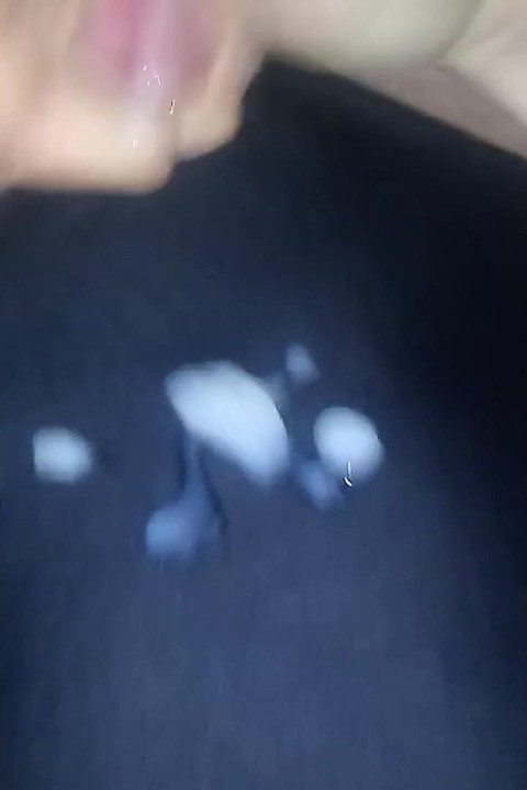 Lars Damberger Masturbating in a Black Shiny Swimsuit