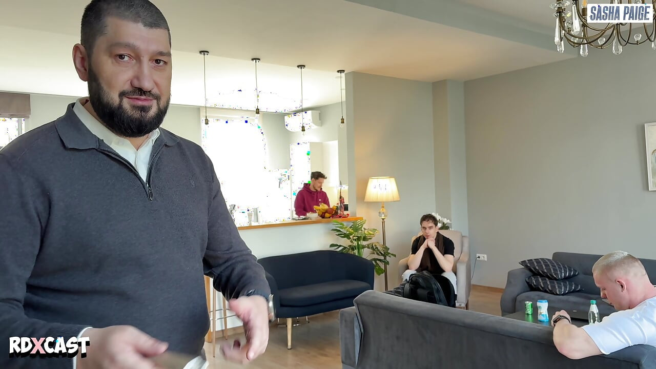 Backstage! Petite Sasha Paige and Her Cuckold Boyfriend on the Set of Anal Rough Porn with Ass-to-mouth Fucking!