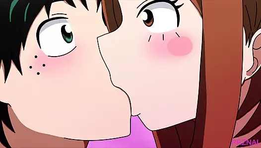 Izuku and Ochako Love Sex, my Hero Academia