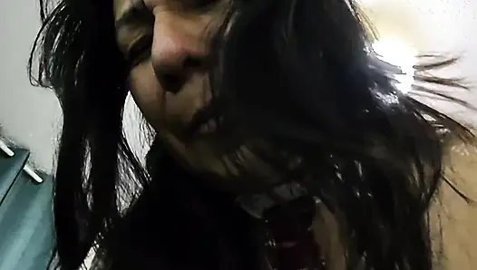 University student asks me to fuck her if I pass her the course and I end up with tremendous squirt