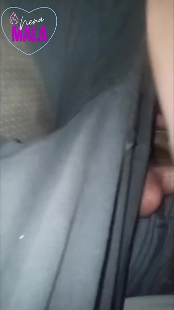 Key moment from "I FUCK THE DESIGNATED DRIVER. THE BLONDE WHORE SUCKS MY DICK IN THE CAR"