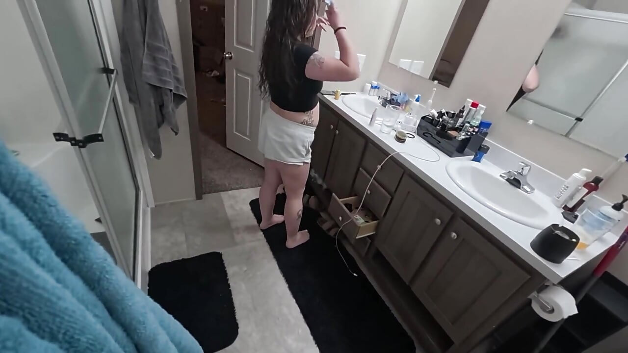 Shower Peeper Destroys PAWG