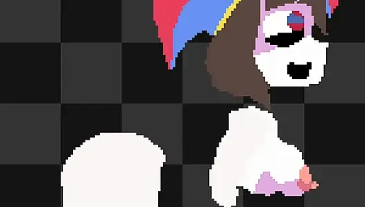 pomni pixelart timelapse