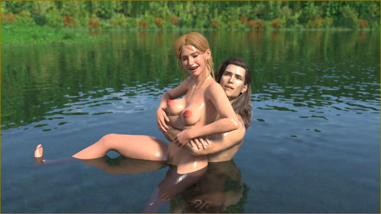 Stiefschwester hat spaß mit stiefbruster im seewasser