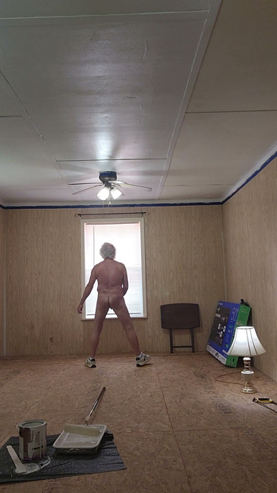 Taking a break from painting my house and fooling around.
