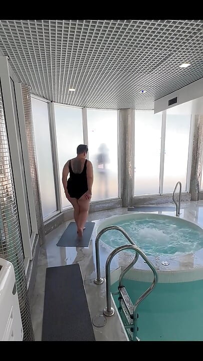 In the Jacuzzi