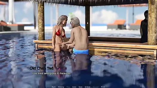 Tacos cuck beobachtet, wie seine frau einem alten chap muschi gibt und seinen schwanz am pool tief in den hals kriegt - episode 90