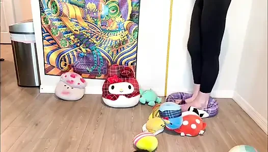 Plushie Stomp - размер 16 футов, топка с начинкой, коллекция игрушки